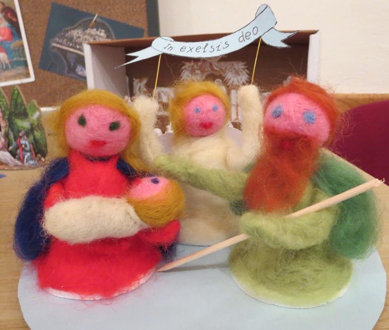 Plstěný betlém III